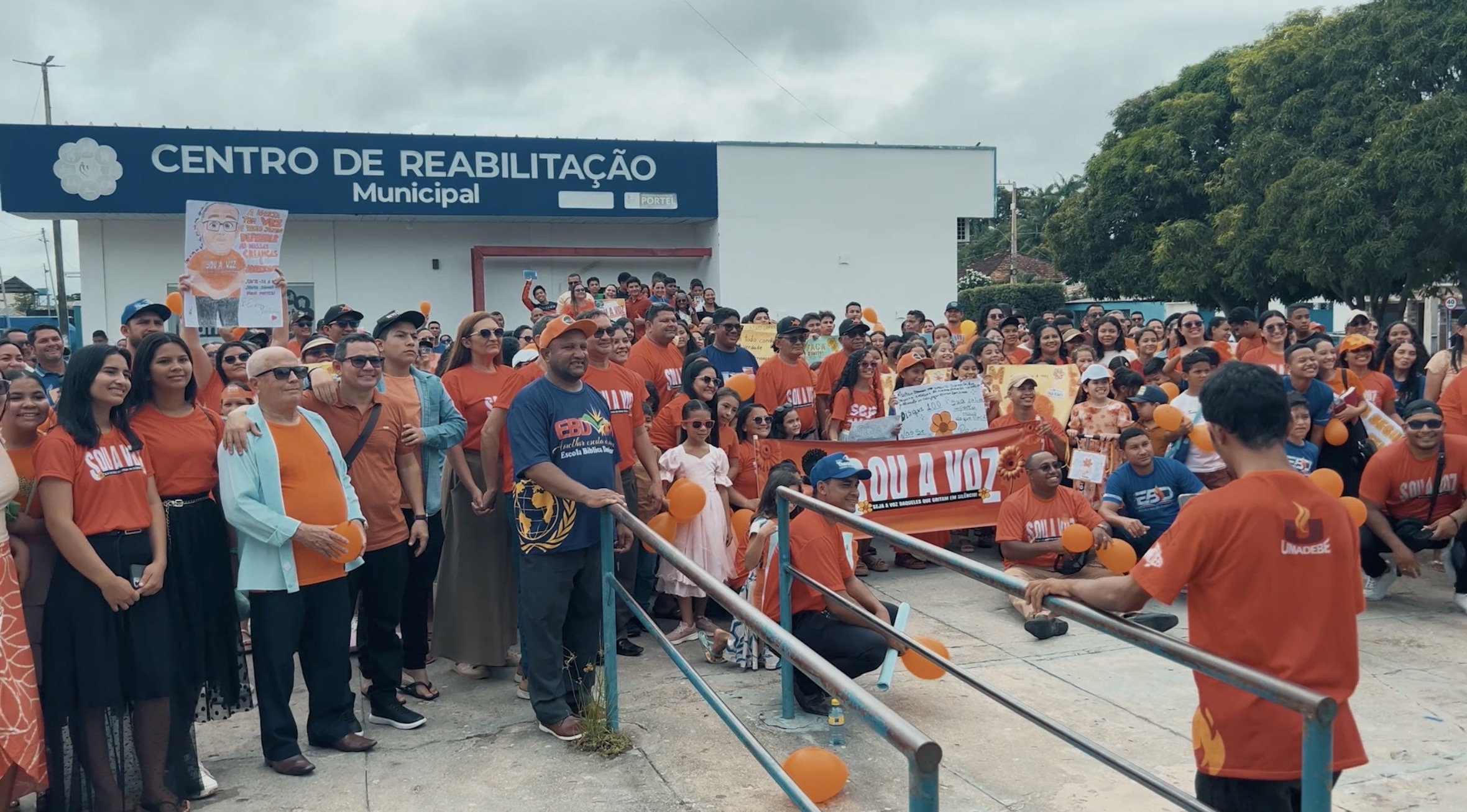 Assembleia de Deus em Portel realiza mobilização pelo Maio Laranja em defesa da infância