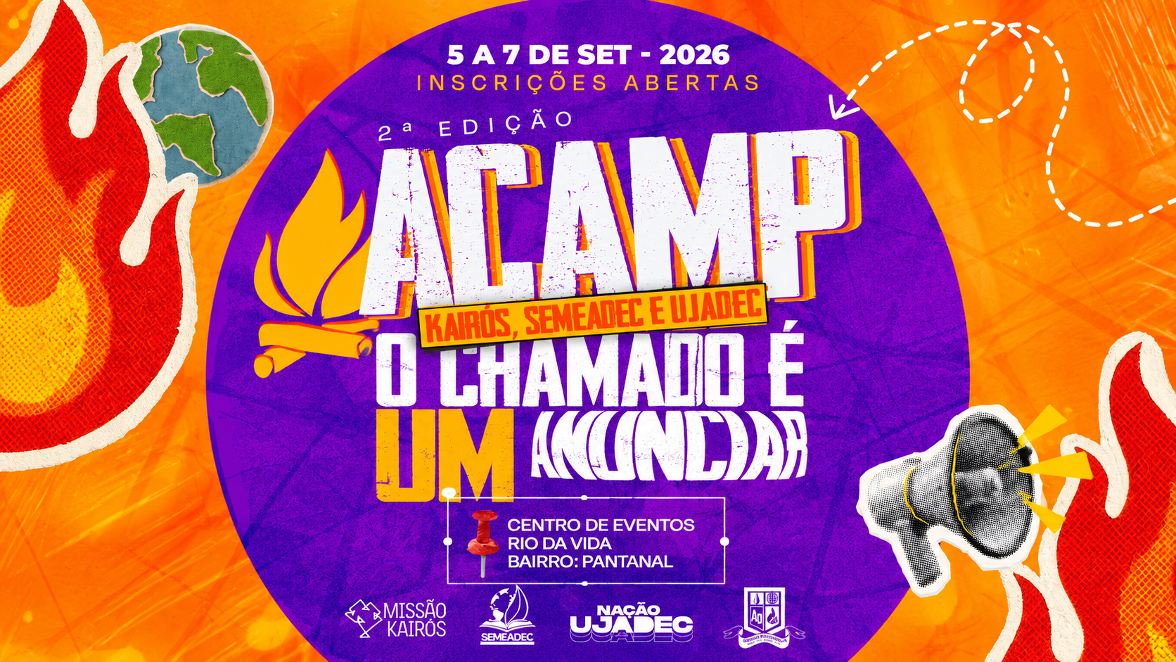 A Igreja que respira missões: Acampamento missionário em Castanhal unifica forças para capacitar vocacionados 