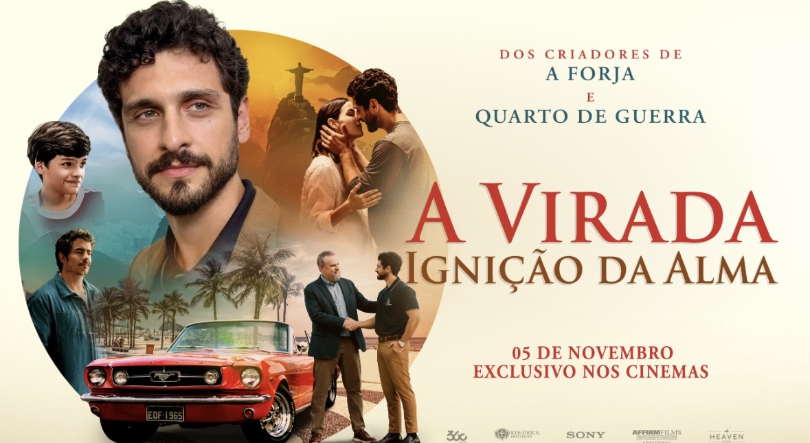 Criadores de 'A Forja' e 'Quarto de Guerra' gravam filme cristão no Brasil: "A Virada – Ignição da Alma" ganha trailer oficial e data de estreia